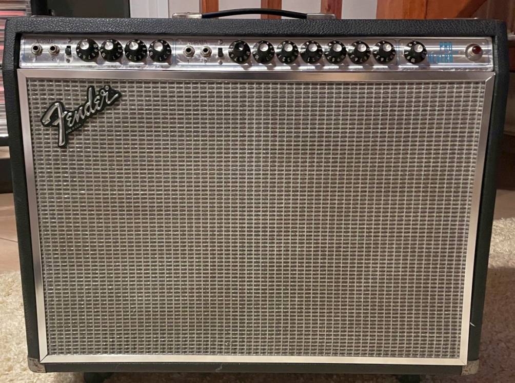 Finished 1979-80 Pro Reverb, front view
