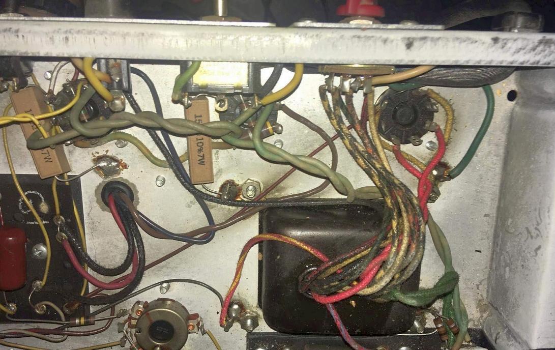 Original power supply wiring, leads